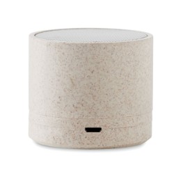 3W speaker in wheat straw/ABS
