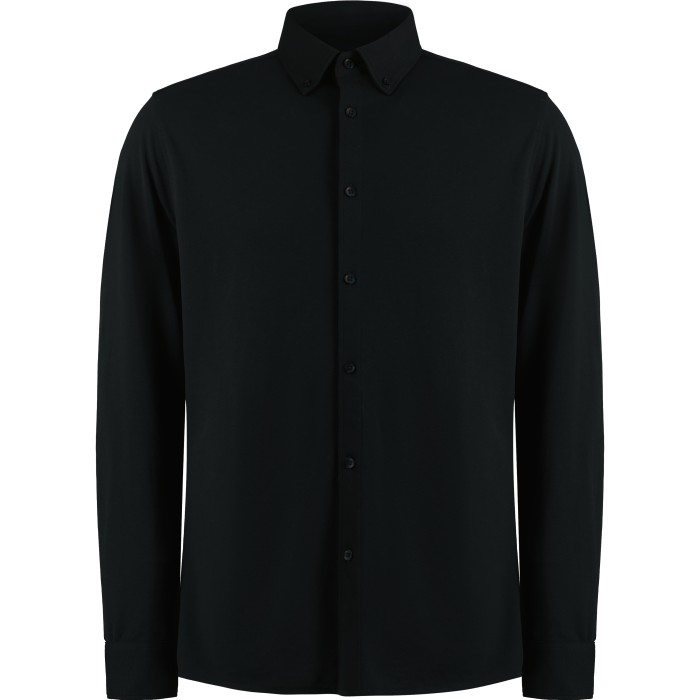 Tailored Fit Superwash® 60º Pique Shirt Long Sleeve