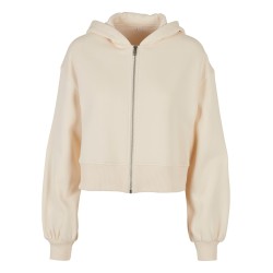 Ladies Short Oversized Zip...