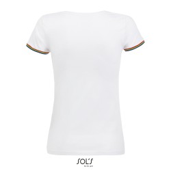 Women´s Short Sleeve T-Shirt Rainbow