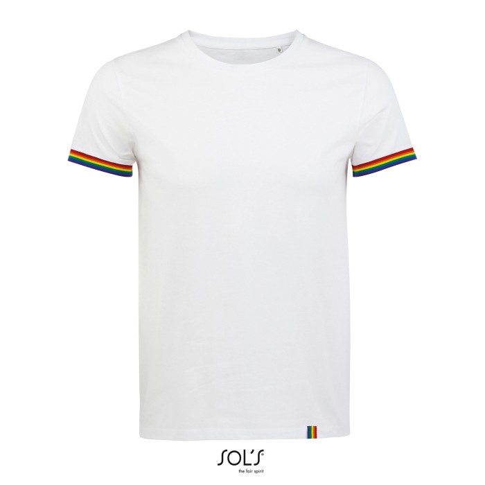 Men´s Short Sleeve T-Shirt Rainbow