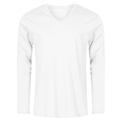 Men´s V-Neck T-Shirt Long Sleeve