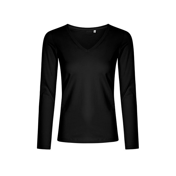 Women´s V-Neck T-Shirt Long Sleeve