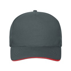5 Panel Sandwich Cap Bio Cotton