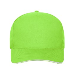 5 Panel Sandwich Cap Bio Cotton