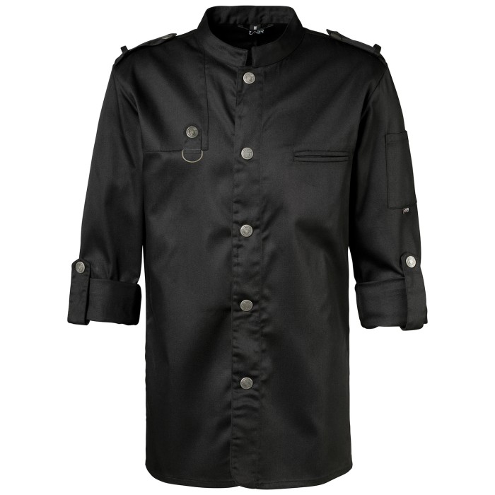 Chef´s Jacket Bikerstyle With Epaulettes