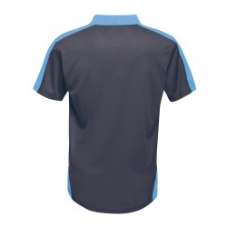 Polo z kontrastowym wzorem Coolweave