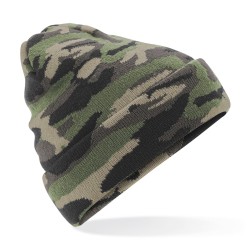 Camo Cuffed Beanie