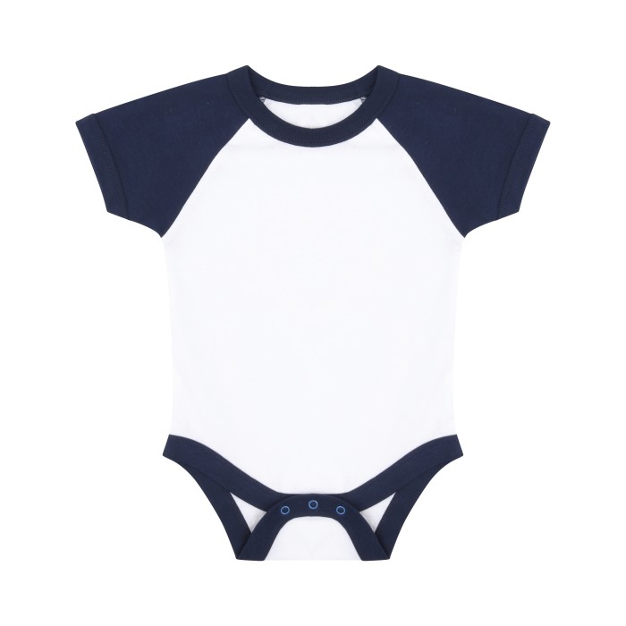 Essential Short Sleeved Baseball Bodysuit