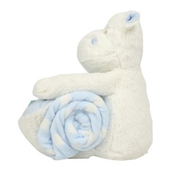 Hippo With Blanket