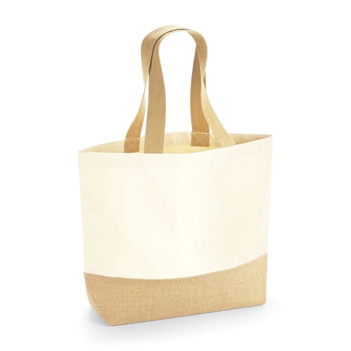 Jute Base Canvas Bag