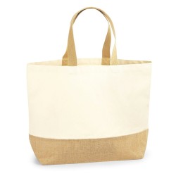 Jute Base Canvas Bag XL