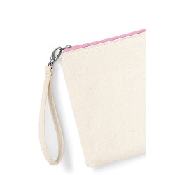 Canvas Wristlet Pouch