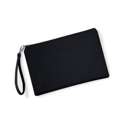 Canvas Wristlet Pouch