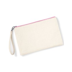 Canvas Wristlet Pouch