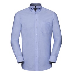 Men´s Long Sleeve Tailored Washed Oxford Shirt