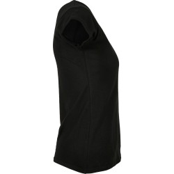 T-shirt damski z odkrytymi plecami