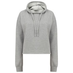 Damski krótki sweter z kapturem Slounge
