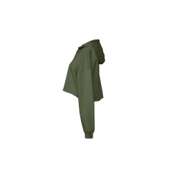 Women´s Cropped Fleece Hoodie