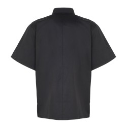 Studded Front Short Sleeve Chef´s Jacket