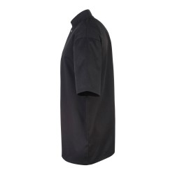 Studded Front Short Sleeve Chef´s Jacket