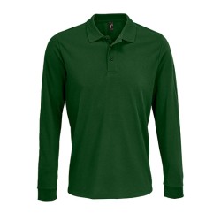 Unisex Long Sleeve Polycotton Polo Shirt
