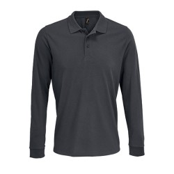 Unisex Long Sleeve Polycotton Polo Shirt