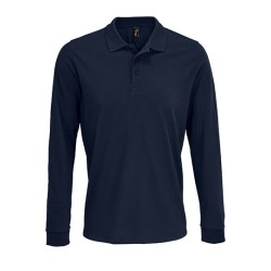 Unisex Long Sleeve Polycotton Polo Shirt