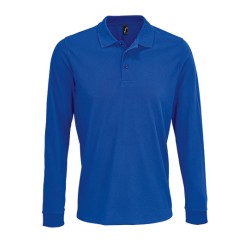 Unisex Long Sleeve Polycotton Polo Shirt