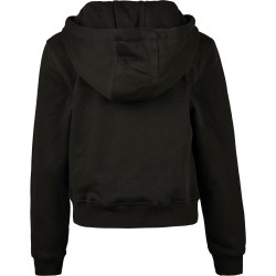 Dziewczęca przycięta bluza z kapturem