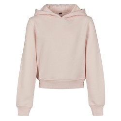 Dziewczęca przycięta bluza z kapturem