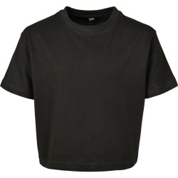 Girls Cropped Jersey Tee