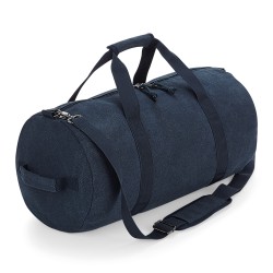 Vintage Canvas Barrel Bag