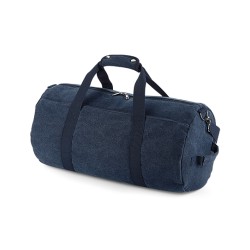 Torba baryłkowa z retro płótna