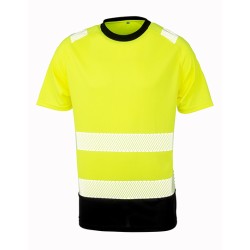 Recyklowany t-shirt bezpieczeństwa