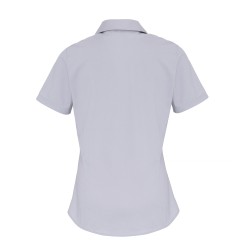 Women´s Stretch Fit Poplin Short Sleeve Cotton Shirt