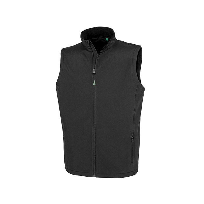 Men´s Recycled 2-Layer Printable Softshell Bodywarmer