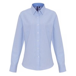 Women´s Cotton Rich Oxford Stripes Shirt