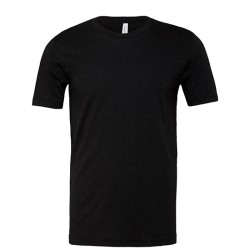 Unisex krótki rękaw z heather CVC
