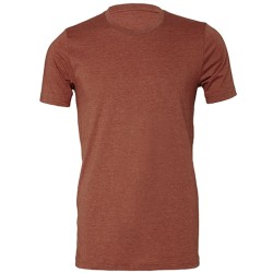 Unisex krótki rękaw z heather CVC