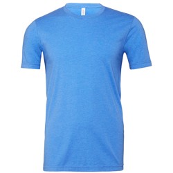 Unisex krótki rękaw z heather CVC