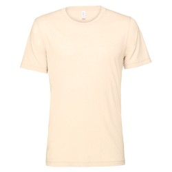 Unisex krótki rękaw z heather CVC