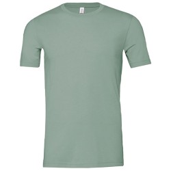 Unisex krótki rękaw z heather CVC