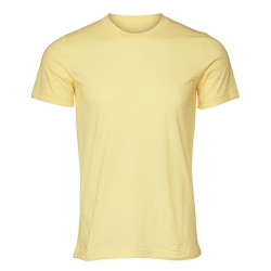 Unisex krótki rękaw z heather CVC