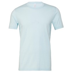Unisex krótki rękaw z heather CVC