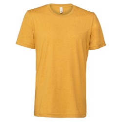 Unisex krótki rękaw z heather CVC
