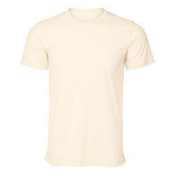 Unisex krótki rękaw z heather CVC