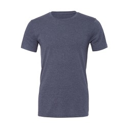 Unisex krótki rękaw z heather CVC