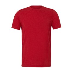Unisex krótki rękaw z heather CVC
