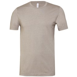 Unisex krótki rękaw z heather CVC
